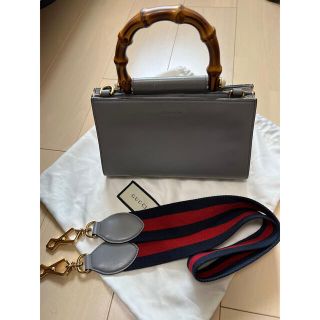 Gucci - GUCCI ニムフェア バンブー ハンドバッグの通販 by R