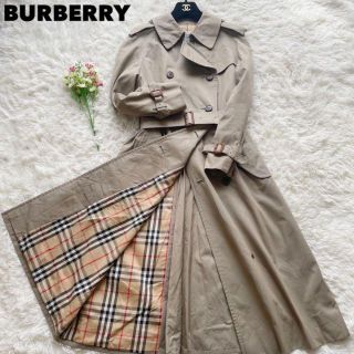最旬ダウン レース コート ドレス 安室奈美恵 Burberry - トレンチコート