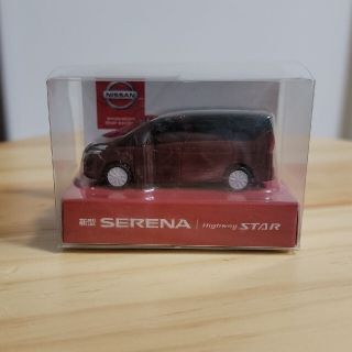 セレナ(SERENA)の日産　セレナ　ミニカー　非売品　プルバックカー　ハイウェイスター　新品　未使用(ミニカー)