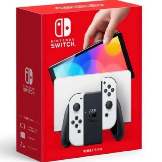 エンタメ/ホビーNintendo Switch有機EL　新品未開封　ホワイト