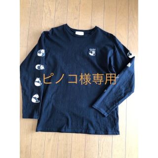 レピピアルマリオ(repipi armario)のレピピアルマリオ　パンダ柄長T サイズS(Tシャツ/カットソー)