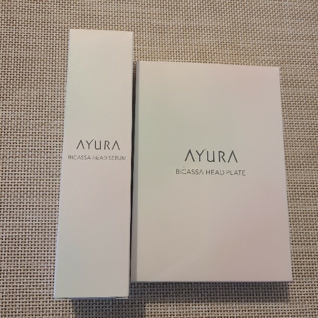 AYURA(アユーラ)の￥6800→￥6500AYURA ビカッサヘッドセラムα &ヘッドプレートα コスメ/美容のヘアケア/スタイリング(オイル/美容液)の商品写真