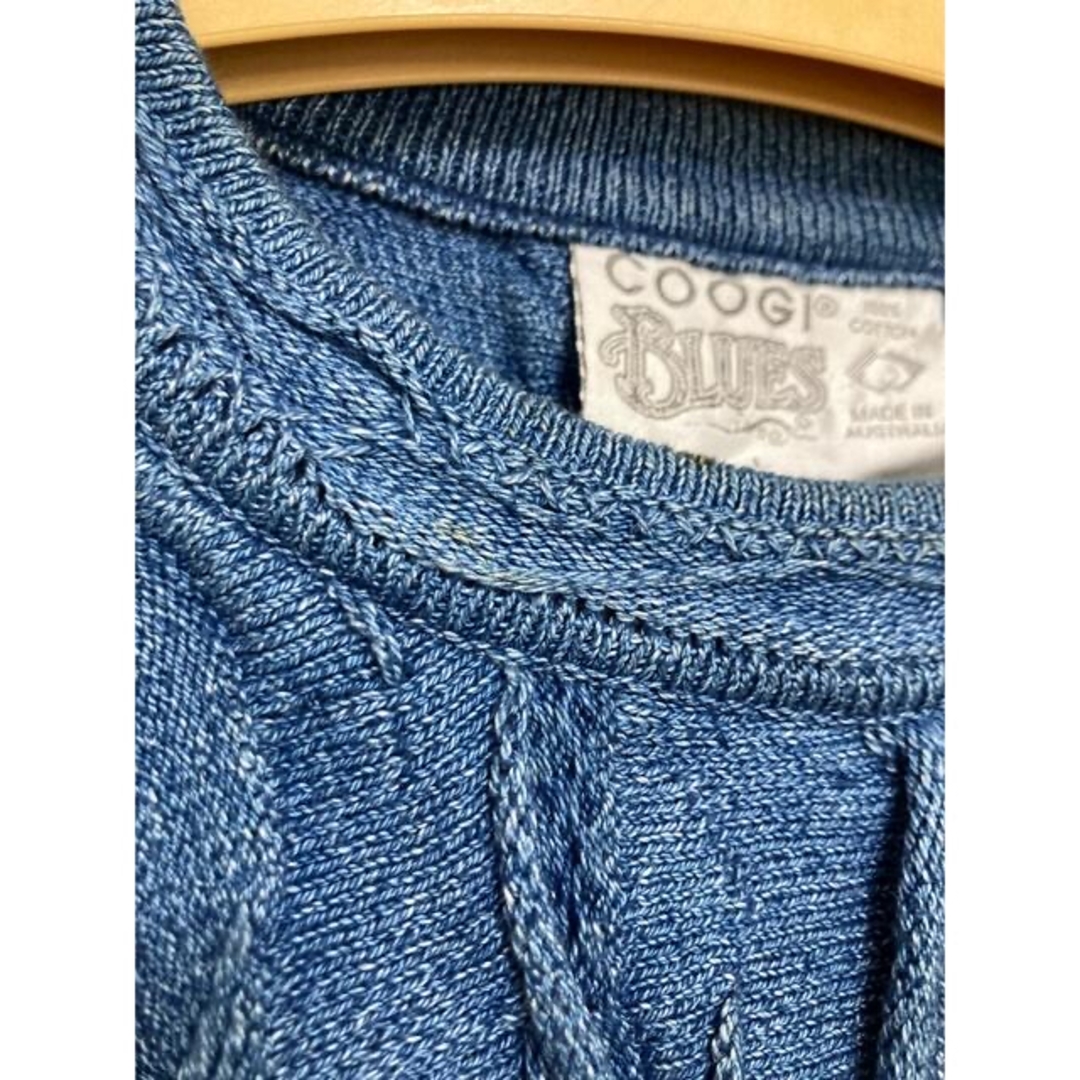 COOGI - COOGI BLUES ニット 単色レア の通販 by custumus's COOGI - COOGI BLUES ニット 単色レア の通販 by custumus's