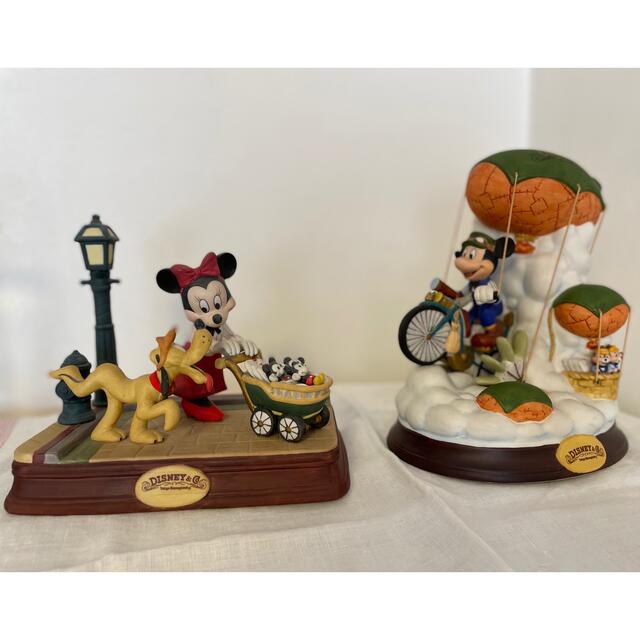 ディズニー ミッキーマウス ミニーマウス 置き物 | フリマアプリ ラクマ