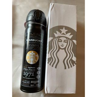 スターバックスコーヒー(Starbucks Coffee)のスターバックス★ステンレスボトル★ブラックゴールドサイレン(水筒)