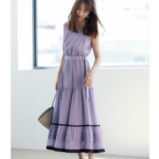 JUSGLITTY☆新品☆ジャスグリッティ エアリーマキシワンピース