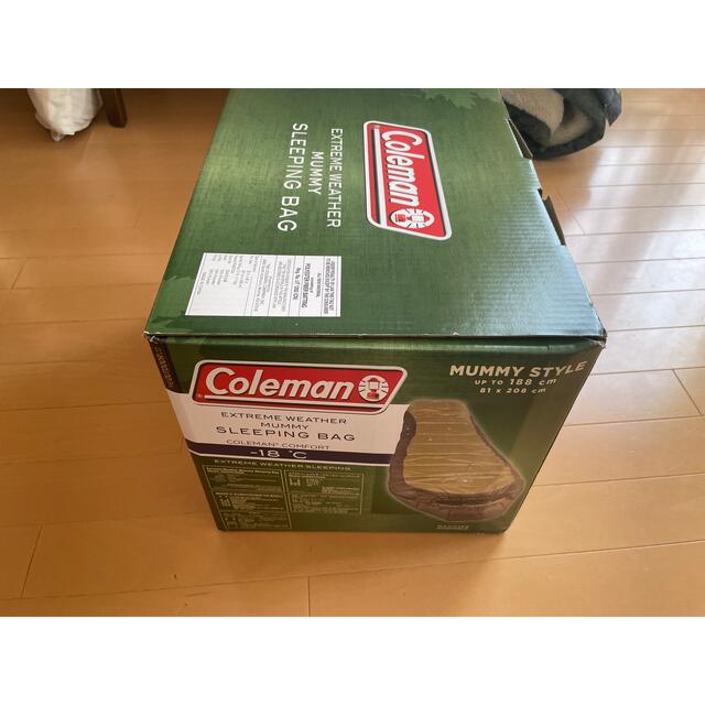 新品コールマン 寝袋 スリーピングバッグ -18℃ マミー型 Coleman 2