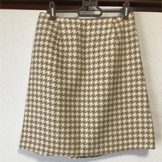 ロペピクニック(Rope' Picnic)の最終値下げ‼️千鳥格子柄　スカート(ひざ丈スカート)