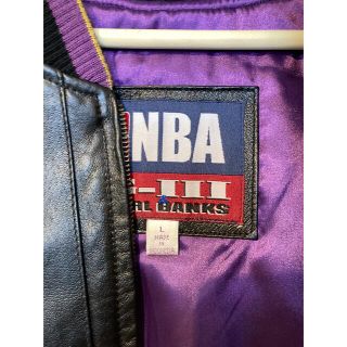 レイカーズ　コービー レザー　ジャケット　スリー　ピート　NBA チャンピオン