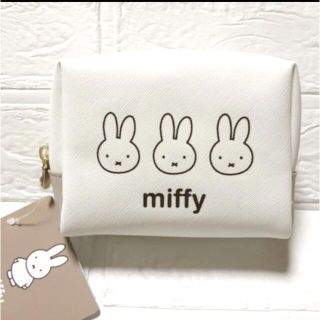 miffy ミッフィー ミニポーチ ブラウン　ポーチ　小物入れ(ポーチ)