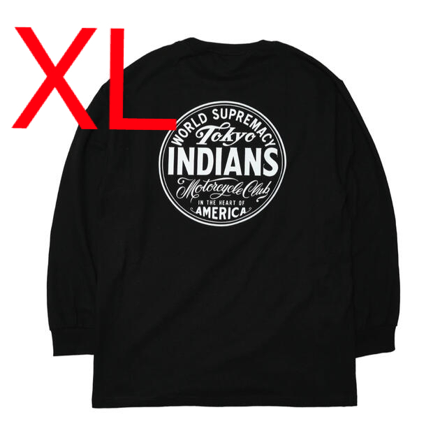 Tokyo Indians MC TEE RED L東京インディアンズ