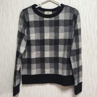 ビューティアンドユースユナイテッドアローズ(BEAUTY&YOUTH UNITED ARROWS)のネコの時間♪様専用♡ビューティアンドユース ブロック チェックニット(ニット/セーター)