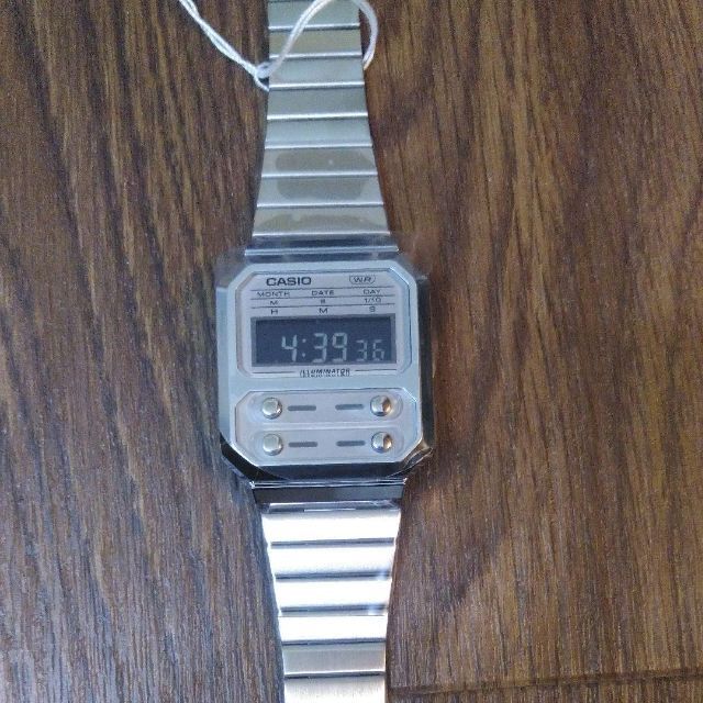 CASIO - CASIO A100WE-7B カシオ 海外モデル NEWカラーの通販 by 7112