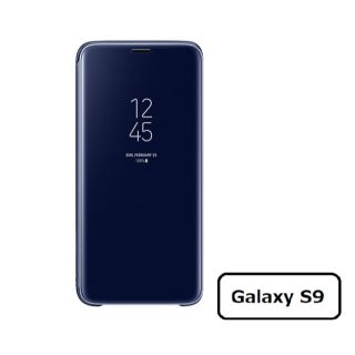 サムスン(SAMSUNG)のギャラクシー S9  Samsung 純正カバー  ブルー(Androidケース)