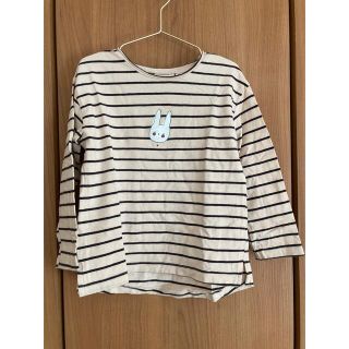 ザラキッズ(ZARA KIDS)のZARA BABY GIRL ボーダーTシャツ　長袖(Tシャツ/カットソー)