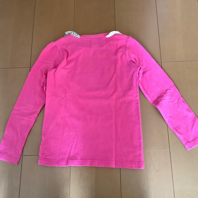 UNICA(ユニカ)のUNICA  120 カットソー　ピンク キッズ/ベビー/マタニティのキッズ服女の子用(90cm~)(Tシャツ/カットソー)の商品写真