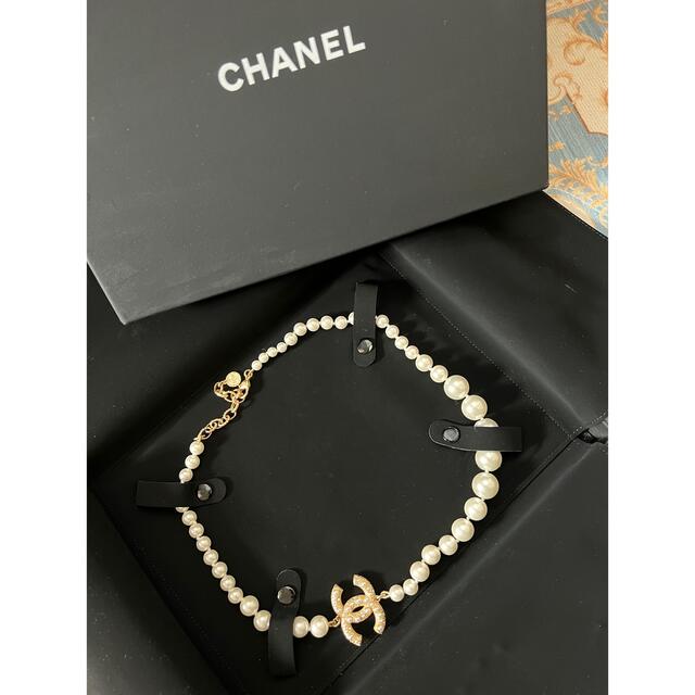 アクセサリーCHANEL シャネル 100周年 パールネックレス