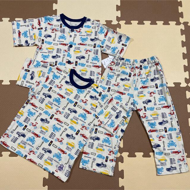 新品 男の子 パジャマ Tシャツ 3枚セット 100cm 車 乗り物の通販 by ココア 男の子 パジャマ 3枚セット 100cm