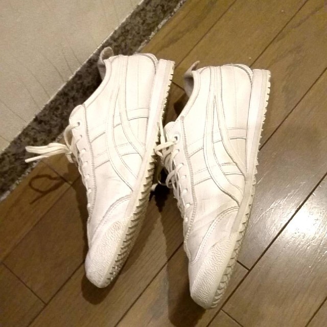 Onitsuka Tiger(オニツカタイガー)のオニツカタイガー　25cm　白　メキシコ　sd メンズの靴/シューズ(スニーカー)の商品写真