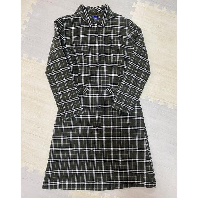 BURBERRY(バーバリー)のバーバリーワンピース　カーキ　size38 レディースのワンピース(ひざ丈ワンピース)の商品写真