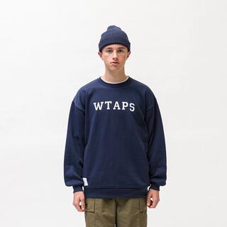 W)taps - WTAPS 22SS ACADEMY SWEATER LIGHT GRAY Sの通販 by でぶ ...
