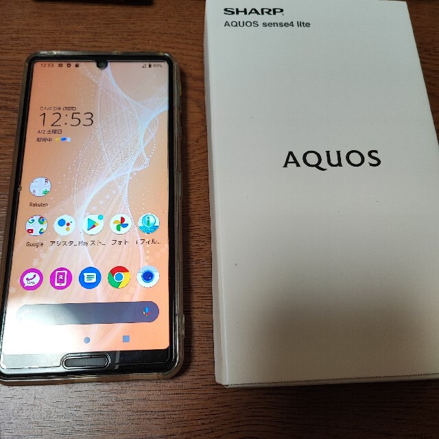 SHARP シャープ AQUOS sense4 lite 64GB ブラック Z