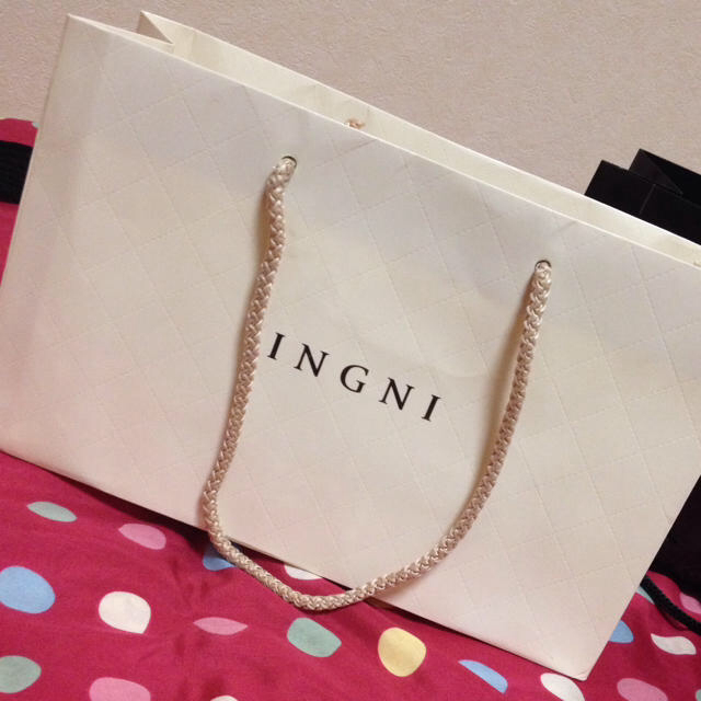 INGNI(イング)のINGNI ショッパー二枚セット！ レディースのバッグ(ショップ袋)の商品写真