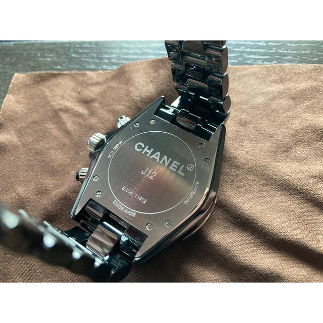 CHANEL(シャネル)の【美品】シャネル J12 クロノグラフ H0940 41mm 2019年購入 メンズの時計(腕時計(アナログ))の商品写真