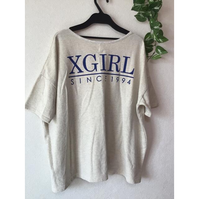 X-girl(エックスガール)の⭐︎美品⭐︎X-girl トレーナー レディースのトップス(Tシャツ(半袖/袖なし))の商品写真