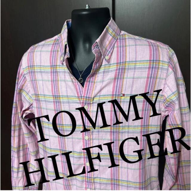 TOMMY HILFIGER(トミーヒルフィガー)のTOMMY HILFIGER  チェック柄シャツ メンズのトップス(シャツ)の商品写真