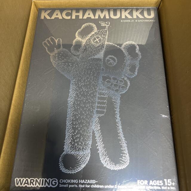 kaws kachamukku black カウズ ガチャピン ガチャムク | www
