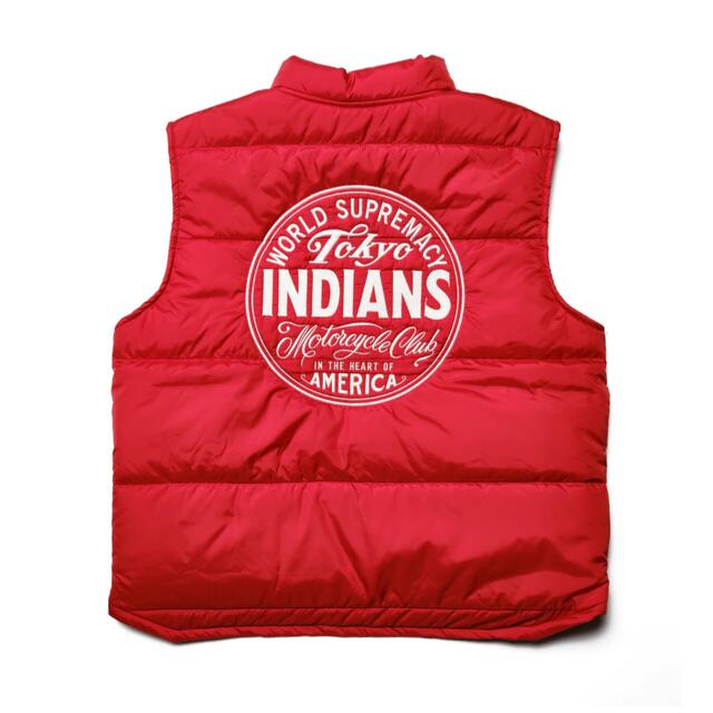 Tokyo Indians R-Puffy Vest XL 東京インディアンズ