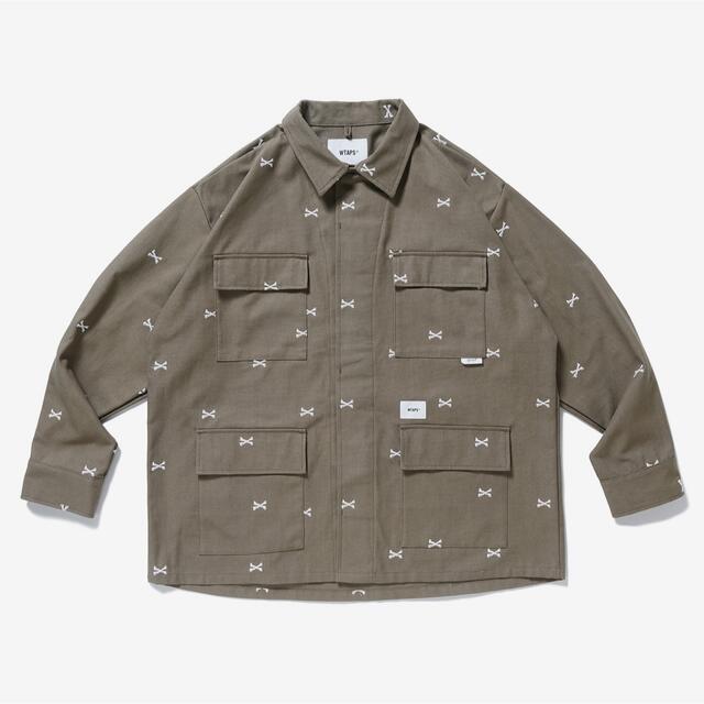 新品 22SS WTAPS JUNGLE 01 LS Mサイズ GREIGE