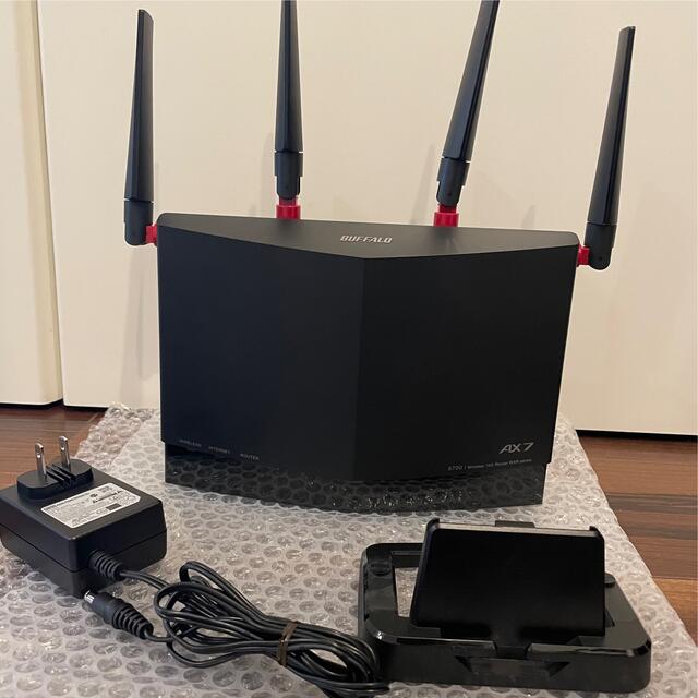 即納国産Buffalo - バッファロー WXR-5700AX7S Wifiルーターの通販 by ...