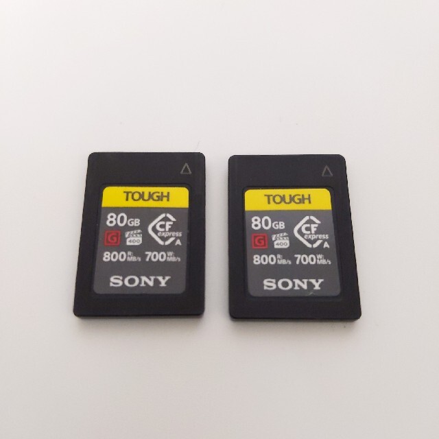 SONY CFexpress Type A 80GB CEA-G80T 2枚