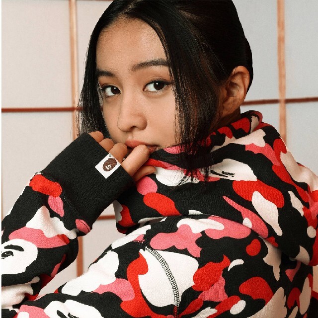 【完売モデル】vouge×bape PULLOVER HOODIE  Mサイズ