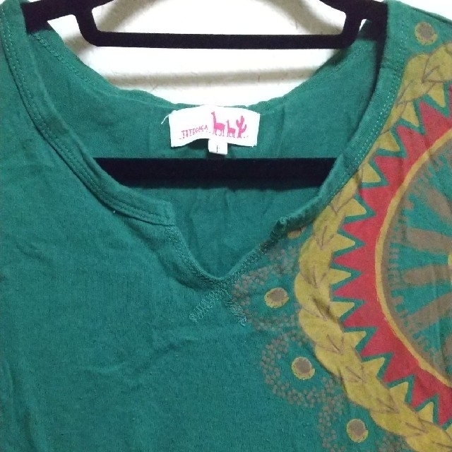 titicaca(チチカカ)のエスニックSOL Tシャツ レディースのトップス(Tシャツ(半袖/袖なし))の商品写真