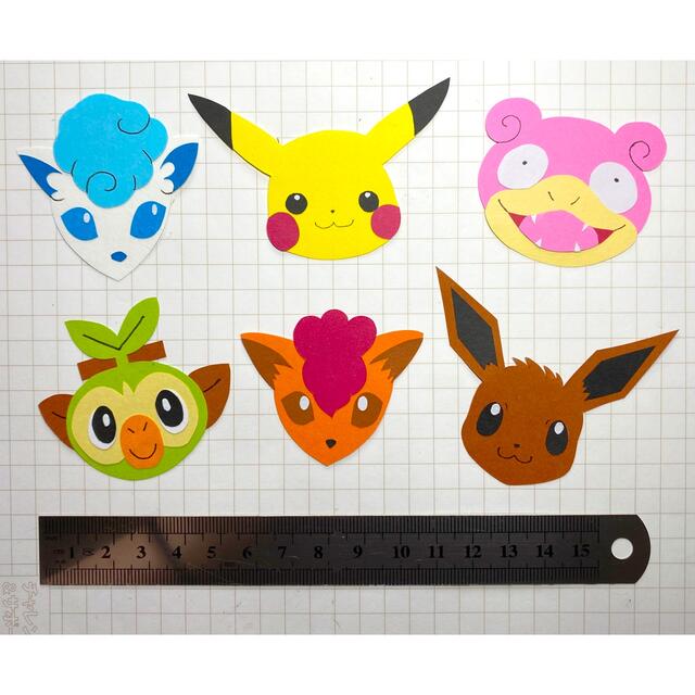 ポケモン(ポケモン)のペーパークラフト アルバム 壁面 飾り ポケモン キッズ/ベビー/マタニティのメモリアル/セレモニー用品(アルバム)の商品写真