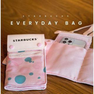 スターバックスコーヒー(Starbucks Coffee)の海外　スターバックス　非売品　ショルダーバッグ　スマホケース　(ショルダーバッグ)