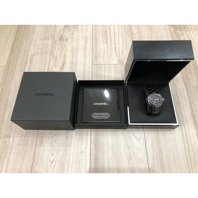 CHANEL(シャネル)のきのと様専用　CHANEL時計J12  H0685 本物です。 メンズの時計(腕時計(アナログ))の商品写真