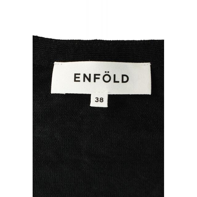 ENFOLD(エンフォルド)のエンフォルド 300CS370-2320 リネンロングカーディガン 38 レディースのトップス(カーディガン)の商品写真