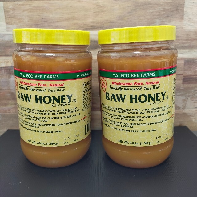 RAW HONEY 1360g×2個