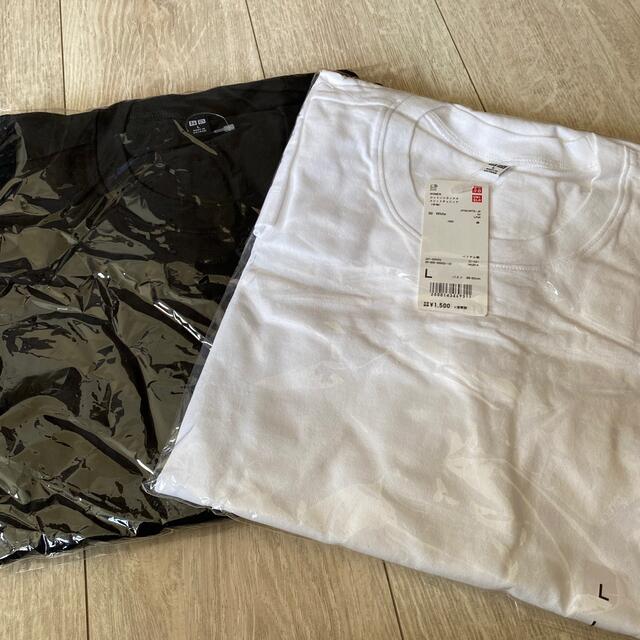 UNIQLO(ユニクロ)のUNIQLO☆Tシャツ2枚組 レディースのトップス(Tシャツ(半袖/袖なし))の商品写真
