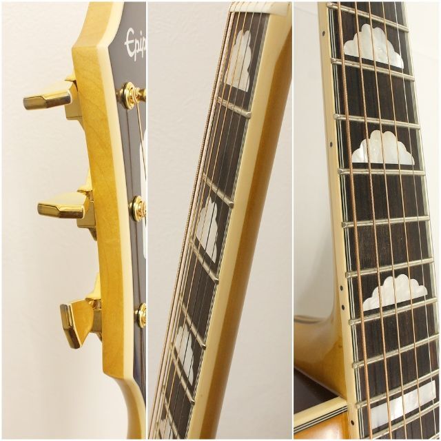 Epiphone(エピフォン)の★Epiphone FT120★スプルース/オヴァンコール単板★PU付★最上位機 楽器のギター(アコースティックギター)の商品写真