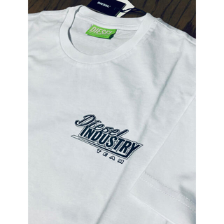 ディーゼル(DIESEL)のDIESEL  新品未使用　XSサイズ　Tシャツ　ティーシャツ　白　ディーゼル(Tシャツ/カットソー(半袖/袖なし))