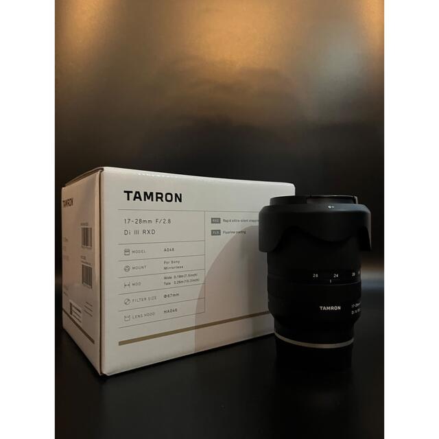 TAMRON(タムロン)のTAMRON レンズ 17-28F2.8 DI III RXD(Model A0 スマホ/家電/カメラのカメラ(その他)の商品写真