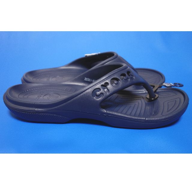 crocs(クロックス)の30cm★US M12　クロックス　crocs baya flip　紺色サンダル メンズの靴/シューズ(サンダル)の商品写真