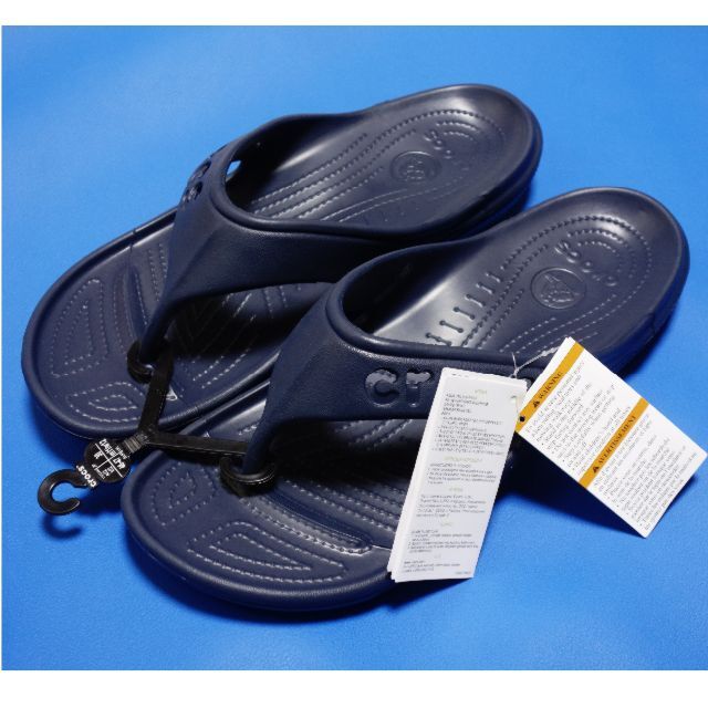 crocs(クロックス)の30cm★US M12　クロックス　crocs baya flip　紺色サンダル メンズの靴/シューズ(サンダル)の商品写真