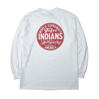 ネイバーフッド(NEIGHBORHOOD)の新品　Tokyo Indians TIMC-LS-T-2201 / WH XL(Tシャツ/カットソー(七分/長袖))