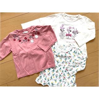 キムラタン(キムラタン)の【本日限定値下げ】キムラタン　ロンTセット　女の子(Tシャツ/カットソー)